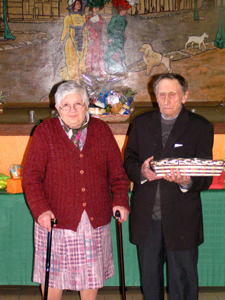 Thérèse Négret (88 ans) et Elie Cayzac(94 ans) les plus âgés de l'assistance Thérèse Négret (88 ans) et Elie Cayzac(94 ans) les plus âgés de l'assistance