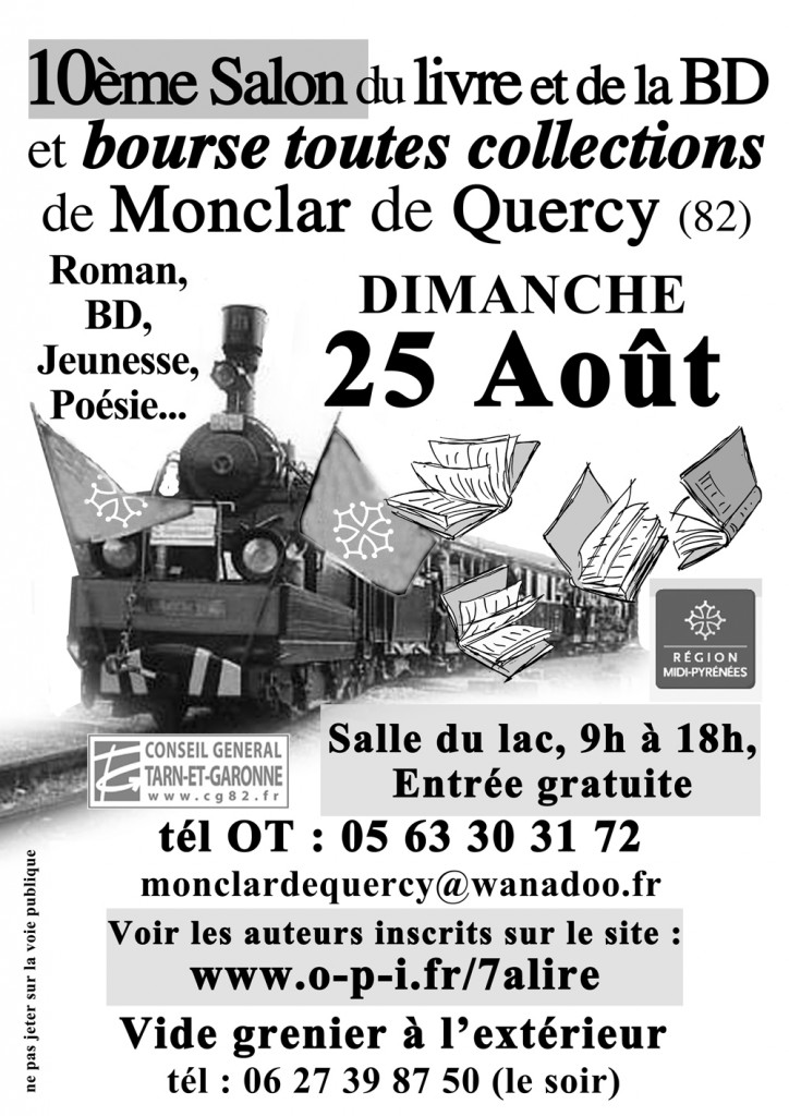 Salon du Livre et de la BD - Monclar de Quercy (82)