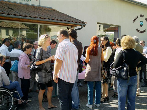 Salon du Livre de Cocumont - à l'heure de l'apéritif