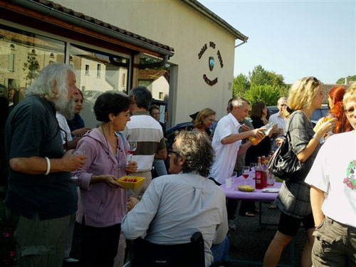 Salon du Livre de Cocumont - à l'heure de l'apéritif