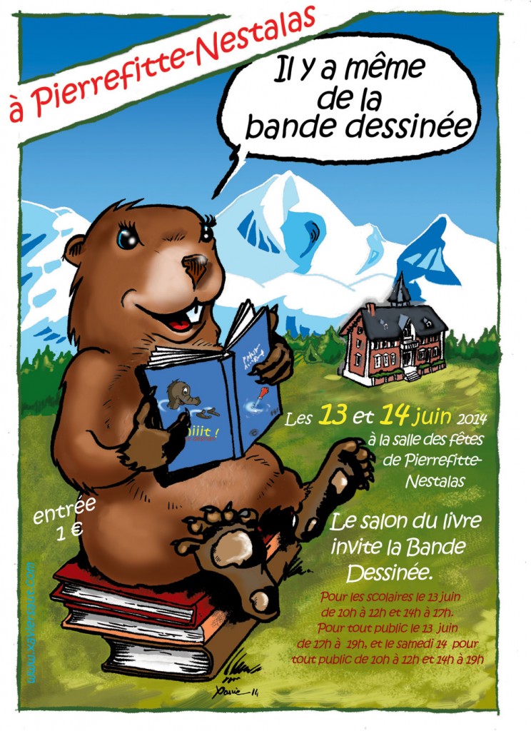 Le Salon du Livre invite la BD à Pierrefitte Nestalas (65)