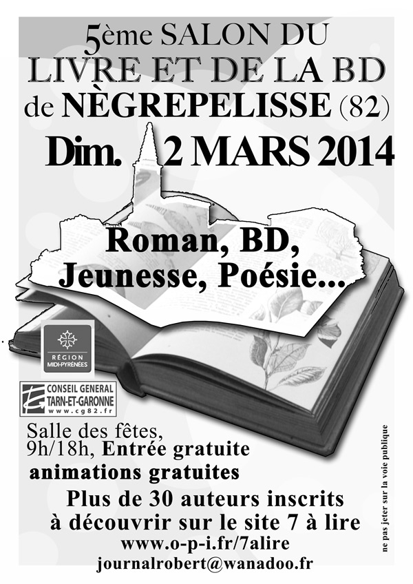 Nègrepelisse - Salon du Livre 2014