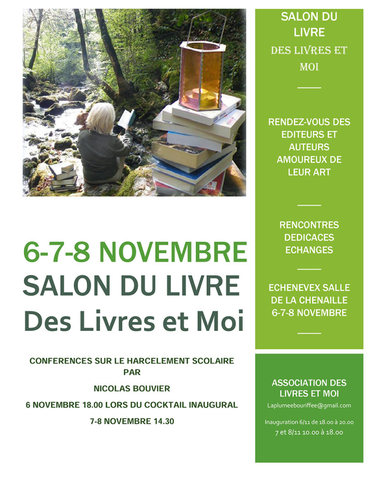 Salon du Livre d'Echenevex (01).