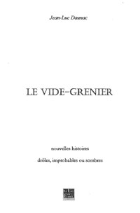 Couverture Le Vide Grenier