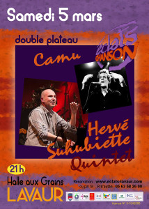 Concert Éclats : double plateau… double plaisir ! ... à Lavaur (81)