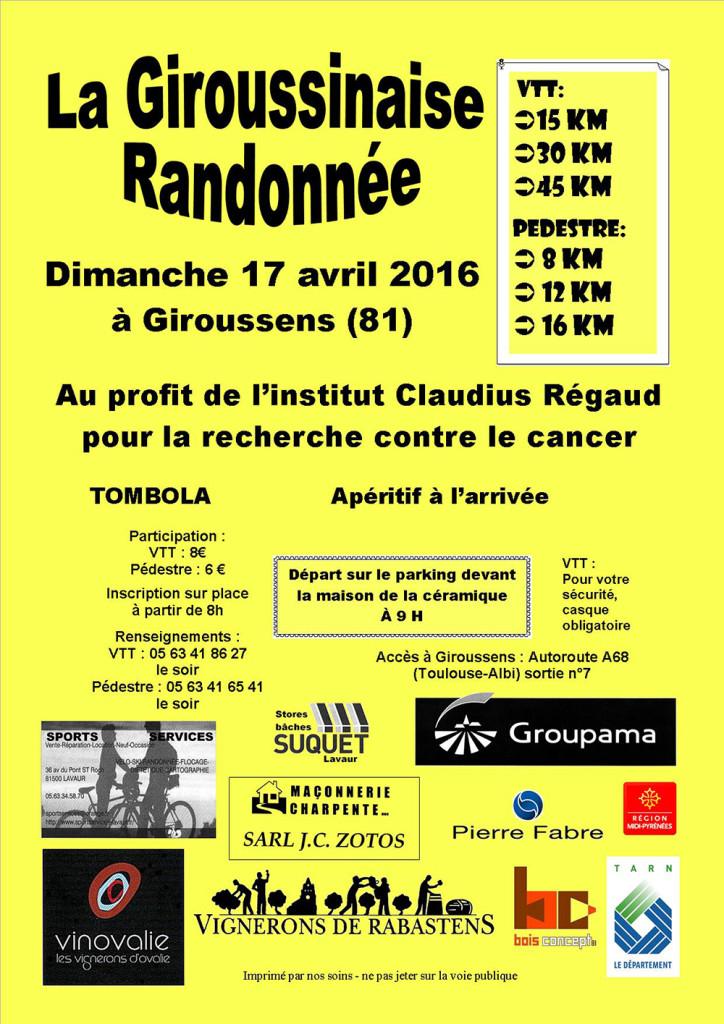 Giroussinaise 2016