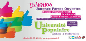 L'Université Populaire ouvre ses portes ... à Caussade (82)