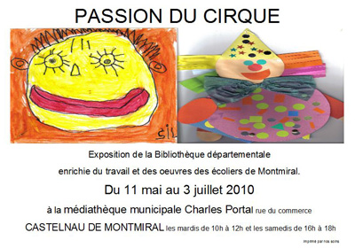 Exposition à la Médiathèque Ch. Portal