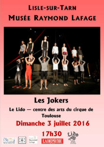 "Les Jokers", formation originale du LIDO, Centre des Arts du Cirque de Toulouse