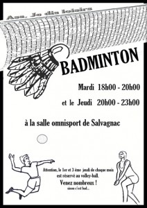 Badmington. Salvagnac (81)