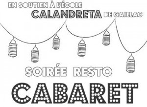 Soirée cabaret pour soutenir la Calandreta de Gaillac 