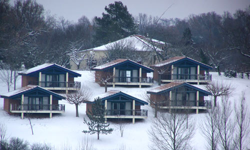 Les Chalets des Templiers ont un air de montagne