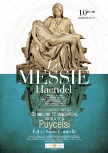 Concert choral avec Le Messie de Haendel 