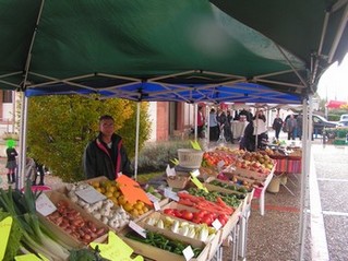 David, fruits et légumes