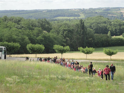 L'arrivée des enfants