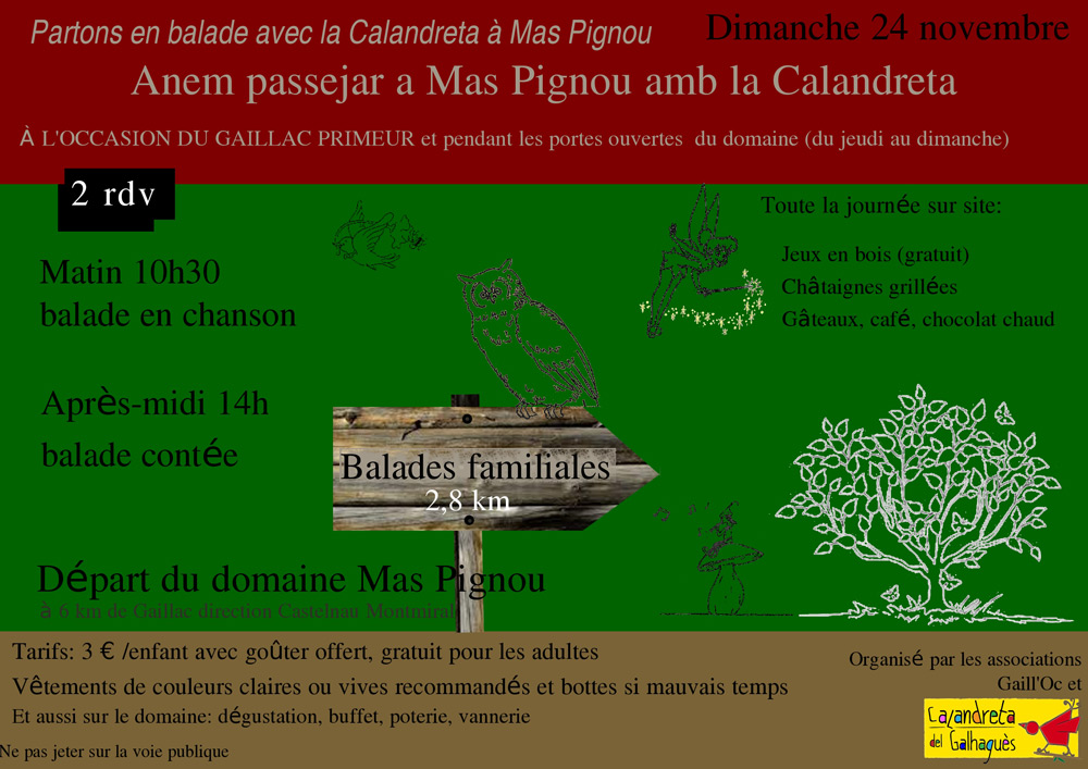 Fête de la Châtaigne - Mas Pignou / Gaillac (81)