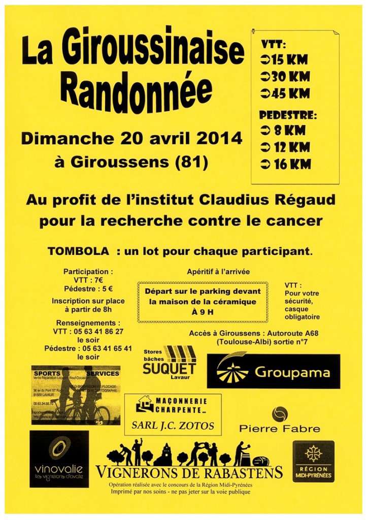 Giroussinaise 2014