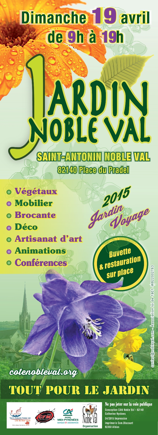 Jardin Noble Val … à SaintAntonin Noble Val (82) PARLONS EN