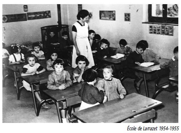École de Larrazet 1954-1955