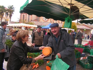 Lucien et ses légumes