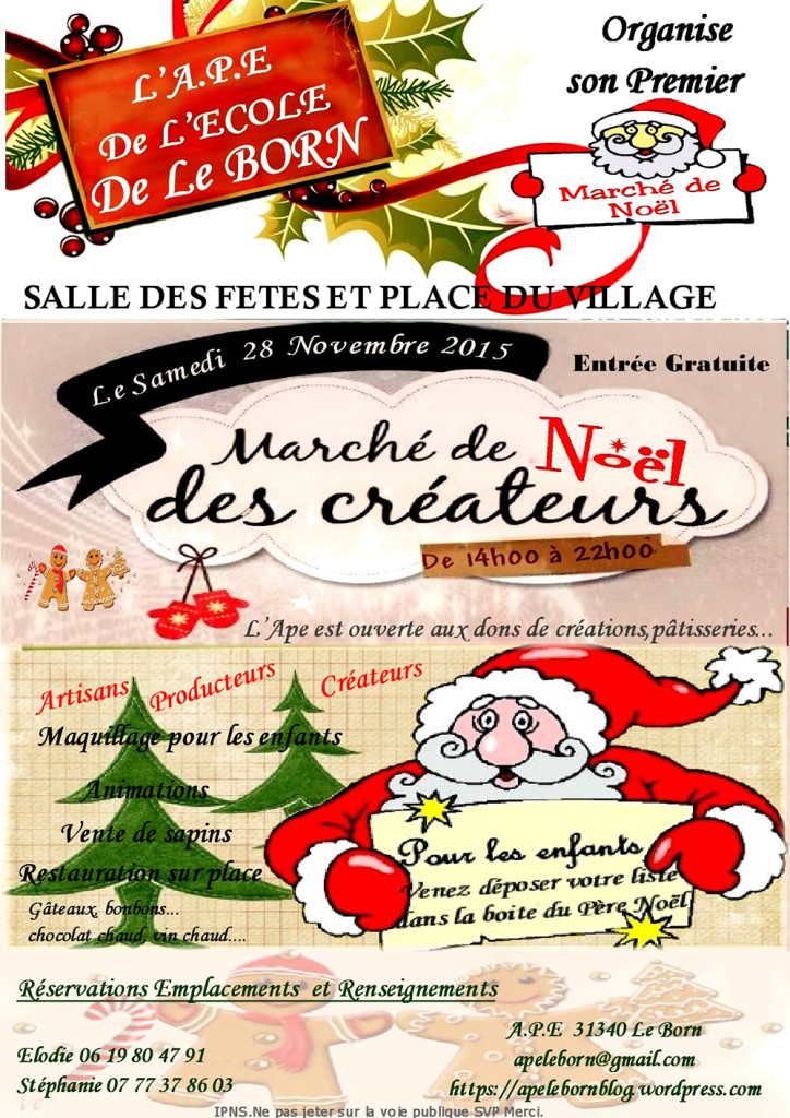 Marché de Noël - Le Born (31)