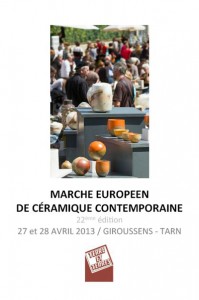 Marché Europééen de Céramique Contemporaine. Giroussens (81)