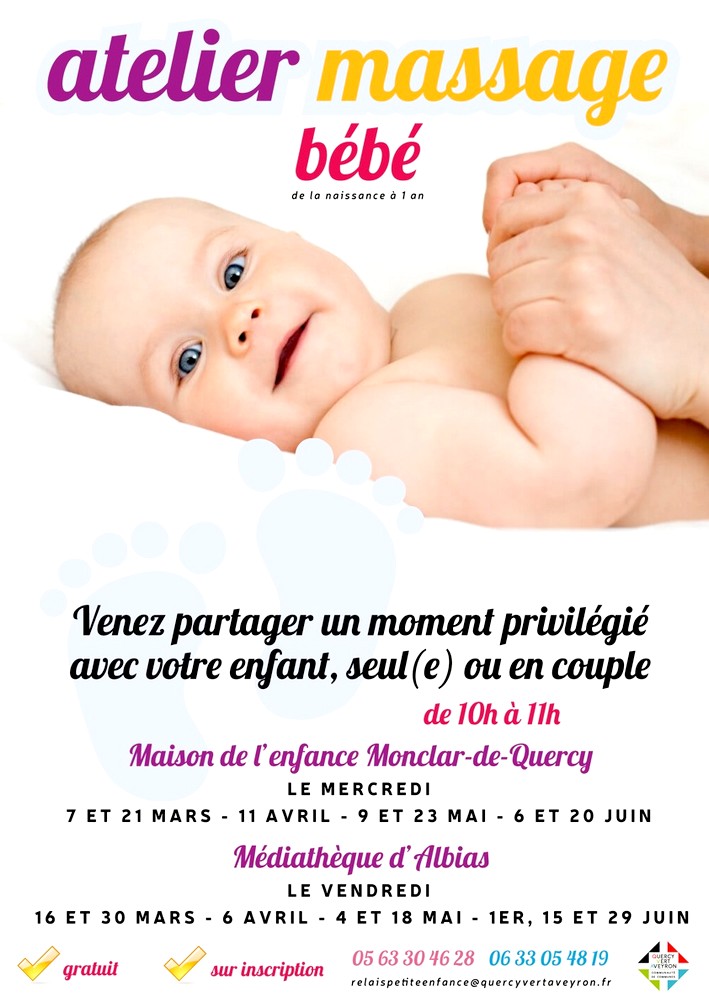 Atelier Massage Bébé …à Monclar Et Albias 82
