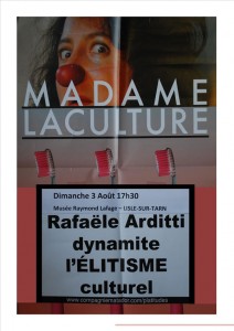 Madame Laculture - Rafaële Arditti