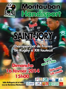 Montauban Handisport  / Toros St-Jory-Toulouse XIIII