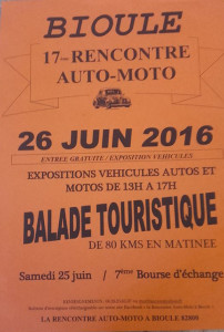 Rencontre auto moto à Bioule (82)