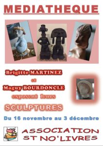 Exposition à la médiathèque de Saint Nauphary (82)