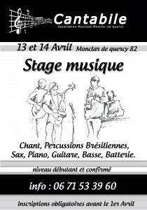 Stage de Musique à Monclar de Quercy