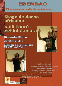 Stage de Danse Africaine à Lavaur (81)