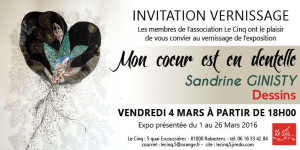 Vernissage Exposition Sandrine Ginisty